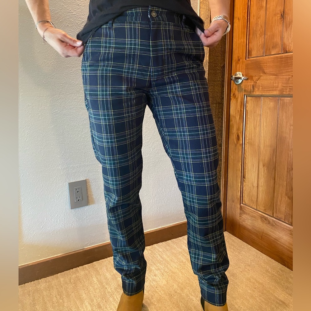 Plaid Pants